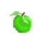 Pixel apple