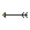 Pixel arrow pointer icon link marker