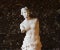 Pixel art ancient sculpture. Venus statue vector