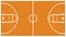 Pixel art basketball sport court layout retro 8