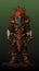 Pixel art druid character