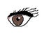 Pixel art eye BIG