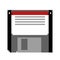 Pixel art floppy disk