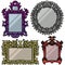 Pixel art isolated luxury mirror