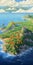 Pixel Art Of Provence Island In San Francisco Renaissance Style
