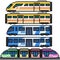 Pixel art set modern train