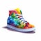 Pixel Art Shoes With Vibrant Colors By Pixelplantmaster