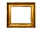 PIxel artwork illustration of golden picture frame
