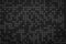 Pixel black gray grid background 3d render with copy space