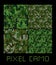 Pixel camo seamless pattern Big set. Green, forest, jungle, urban, brown camouflages.