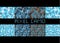 Pixel camo seamless pattern Big set. Urban blue camouflages.