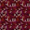 Pixel camo seamless pattern. Fashion pink trendy camouflage for game industry