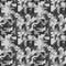 Pixel camo seamless pattern. Grey urban camouflage.