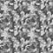 Pixel camo seamless pattern. Grey urban camouflage.