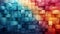 Pixel chaotic patterns multicolored, for presentations, designers, marketers, wallpaper