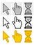 Pixel cursors