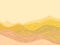 Pixel desert landscape with sand dunes. Retro 8-bit video game of the 90s in 2D. Pixel art design for games, apps, banners