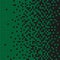 Pixel Disintegration Green and Black Background. Vector