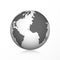 Pixel earth globe icon