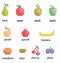 Pixel fruit collection
