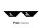 Pixel glasses icon. Pixel sunglasses. Isolated meme template. Summer funny element