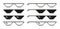 Pixel glasses. Minecraft glasses. Spectacles for meme. Sunglasses for thug, boss, rapper and gangster. 8bit game icon. Eyeglasses