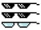 Pixel glasses set