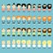 Pixel haircuts