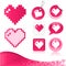 Pixel Heart Design Kit