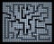 Pixel maze