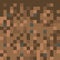 Pixel minecraft style land background. Concept of game ground pixelated horizontal seamless background. Vector