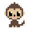 Pixel Monkey image 8 bit game