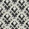 Pixel monochrome beautiful seamless pattern illustration