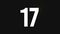 Pixel number 17, number seventeen, alpha channel