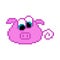 Pixel pig.