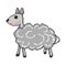 Pixel sheep icon