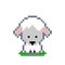Pixel sheep image 8 bit