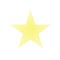 Pixel star vector eps10. Yellow pixel rating star with yellow dots inside.