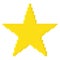 Pixel star vector eps10. Yellow pixel rating star. Yellow star