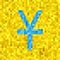 Pixel vector yen or yuan symbol