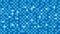 Pixel video banner. On a blue background, the inscription 2023