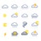 Pixel Weather Icons