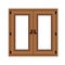 Pixel wooden window