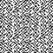 Pixelated black n white pattern design Vector. Qr code pattern background. Simple matrix design Pattern. Distorted pattern design.