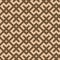 Pixelated chocolate brown square pattern