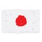 Pixelated flag of Japan