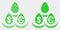 Pixelated and Flat Vector Currency Deposit Eggs Icon