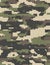 Pixelated Military Camouflage Print Template.