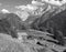 The Piz Badile, Pizzo Cengalo, and Sciora peaks in the Bregaglia range - Switzerland