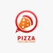 Pizza chat logo design
